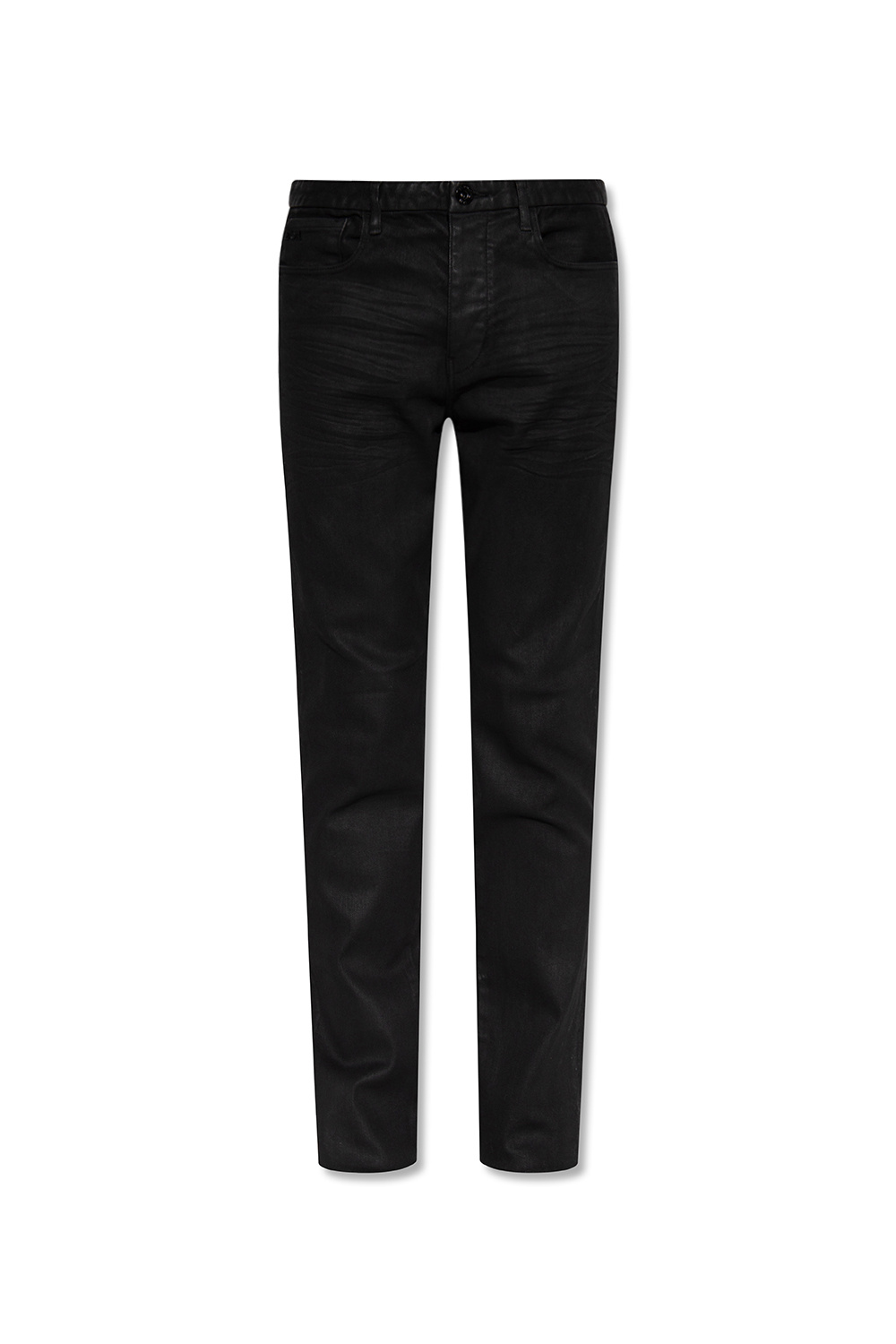 Boys black hot sale armani jeans